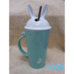 Special Sale- C005A 兔耳杯(湖水綠)