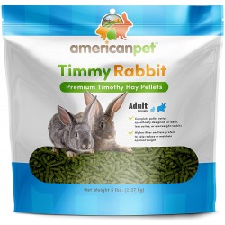 American Pet Diner Timmy Rabbit Food for Adult Rabbits 5LBS