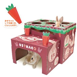 MiniAniman USANACO Playing House for Rabbit (Hide-and-Seek)(Made in Japan)