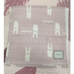 Special Sale- T010 日本純棉面巾(粉紅) 36x35cm