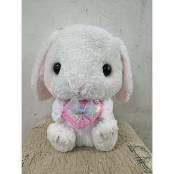 日本正版 抱著粉紅貝殼的兔兔