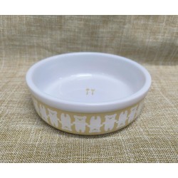 Chatnoir Porcelain Food Bowl (S) (Bear)