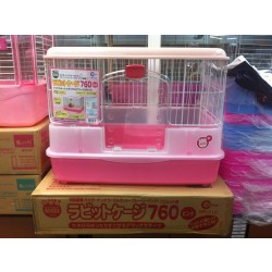 Marukan MR312 Rabbit Cage 760 Pink