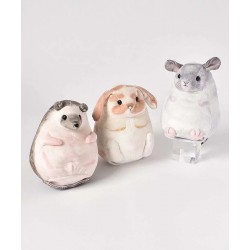 (Pre-Order)BISQUE- Plush Hand Warmer Pillow (Rabbit/ Hedgehog/ Chinchilla)