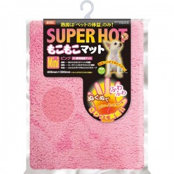 Marukan DP-894 Super Hot Mokomoko Mat (Mini)(Pink)