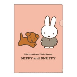 Miffy and Snuffy 透明文件夾 A4