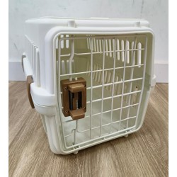Charity Sale‑ IRIS Pet Carrier (White) (29*46*28cm)