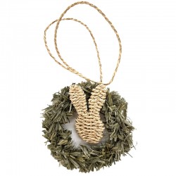 日本KAWAI 香蕉莖&提摩西草織聖誕造型玩具(聖誕鍾 及 聖誕花環)