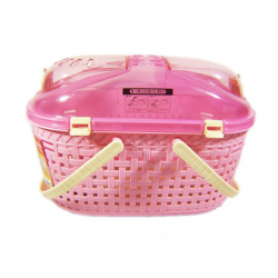 IRIS Mesh Basket Pet Carrier MPC-450 (Pink)